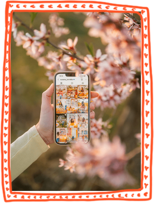 Foto Movil Con Cuadro De Amapolas