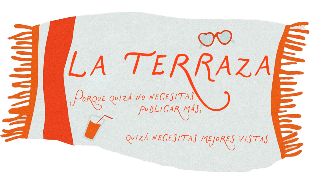 Toalla Con Logo La Terraza Con Tagline